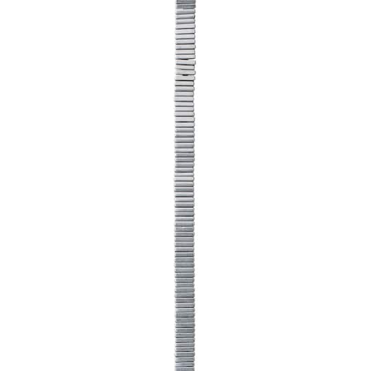 Silver Hematite Stone Square Beads, 4mm by Bead Landing™